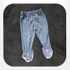 Vintage Y2K DC Pajama Footie Bottoms, Kid's 6-9M